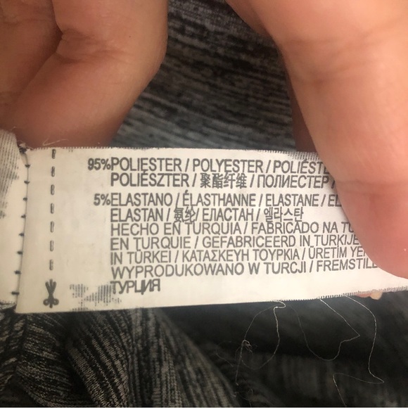 Black grey and white pull on pencil skirt. - Picture 6 of 8